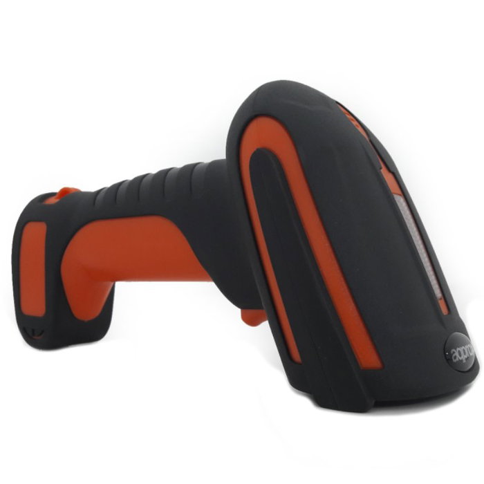 Approx APPLS17I2D Lector de Códigos de Barras 1D/2D Inalámbrico IP67 Gris, Naranja